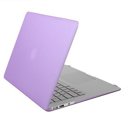 Чехол для Apple MacBook Pro 15 Retina A1398 пластиковый матовый Enkay Translucent Shell бледно-лиловый
