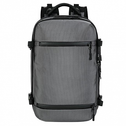 Рюкзак Ozuko 8983L для путешествий с отделением для ноутбука до 17,3 дюйма серый