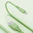 Кабель USB - Lightning для зарядки iPhone 1,2 м 2.4А Baseus Colourful зеленый