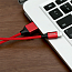 Кабель USB - Lightning для зарядки iPhone 1,2 м 2A плетеный Baseus Yiven красный