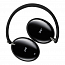 Наушники беспроводные Bluetooth JVC HA-S70BT полноразмерные с микрофоном складные черные