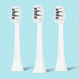 Сменные насадки для электрической зубной щетки Realme M1 Sensitive белые 3 шт.