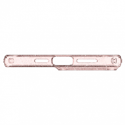 Чехол для iPhone 13 Pro гелевый с блестками Spigen SGP Liquid Crystal Glitter прозрачный розовый
