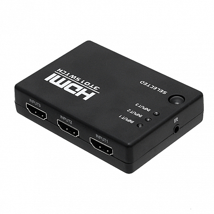 HDMI Switch на 3 порта (3 HDMI входа на 1 HDMI выход) с пультом