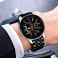 Ремешок-браслет для Samsung Galaxy Watch 42 мм, Active, Active 2 40 мм и 44 мм металлический Nova Metal-7 черный