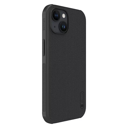 Чехол для iPhone 15 гибридный Nillkin Super Frosted Shield Pro MagSafe черный
