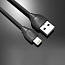 Кабель USB - Lightning для зарядки iPhone 1 м 1.3А Remax Lesu черный