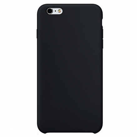 Чехол для iPhone 6 Plus, 6S Plus силиконовый черный