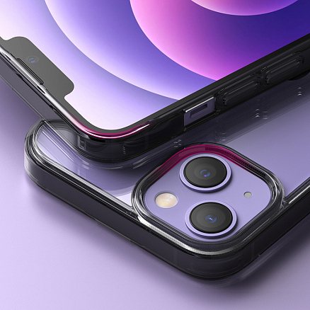 Чехол для iPhone 13 mini гибридный Ringke Fusion прозрачно-черный