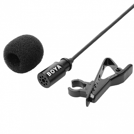 Микрофон петличный Boya BY-LM20 для экшн-камер GoPro