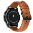 Ремешок-браслет для Samsung Galaxy Watch 46 мм, Gear S3 из натуральной кожи Nova Luxury-2 коричневый