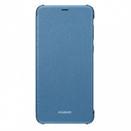 Чехол для Huawei P Smart книжка оригинальный Flip Cover синий
