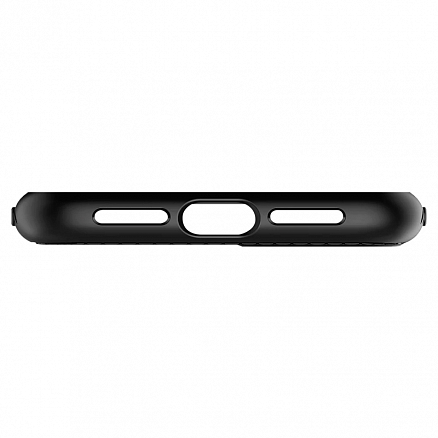 Чехол для iPhone 11 гелевый Spigen SGP Liquid Air матовый черный