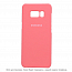 Чехол для Samsung Galaxy J7 Neo пластиковый Soft-touch розовый