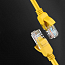 Сетевой кабель (патч-корд) RJ45 Cat.5e UTP длина 15 м Ugreen NW103 желтый