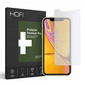 Защитное стекло для iPhone 11 на весь экран Hofi Glass Pro+ черное