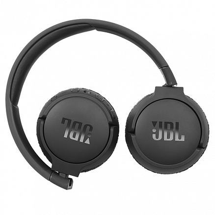 Наушники беспроводные Bluetooth JBL T660BTNC накладные с микрофоном и шумоподавлением складные черные