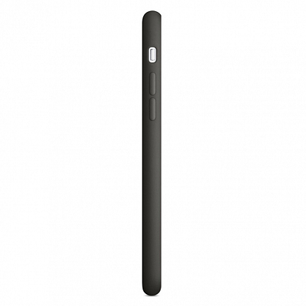Чехол для iPhone 5, 5S, SE силиконовый черный