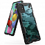 Чехол для Samsung Galaxy A71 гибридный Ringke Fusion X Design Camo черный