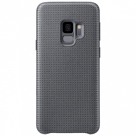 Чехол для Samsung Galaxy S9 оригинальный Hyperknit Cover EF-GG960FJEG серый