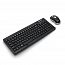 Набор клавиатура и мышь беспроводной Canyon CNS-HSETW3-RU черный