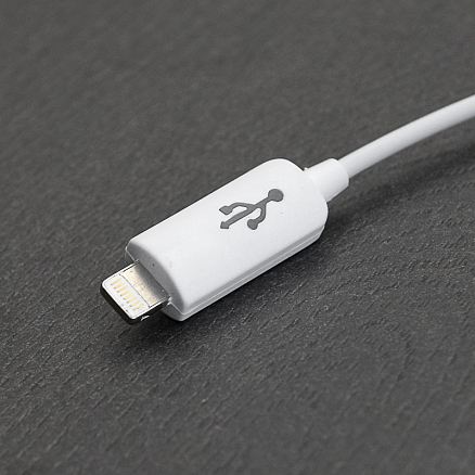 Кабель Lightning - MicroUSB для зарядки Apple от устройств с MicroUSB и передачи данных Forever