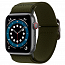 Ремешок-браслет для Apple Watch 42 и 44 мм текстильный Spigen Fit Lite хаки