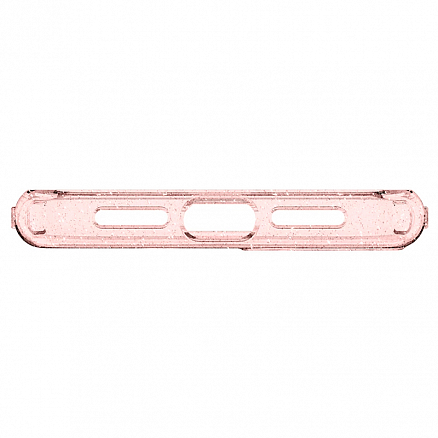 Чехол для iPhone 11 гелевый с блестками Spigen SGP Liquid Crystal Glitter прозрачный розовый