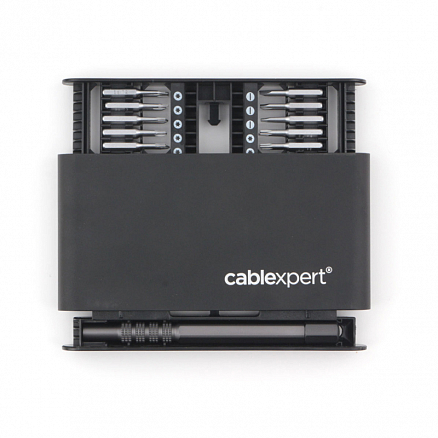 Отвертка Cablexpert TK-SD-09R с набором бит (20 предметов)