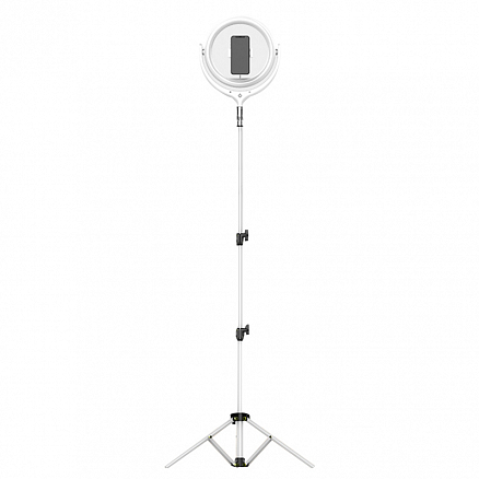 Кольцевая лампа диаметром 26 см со штативом высотой 65-170 см Remax Life RL-LT17 белая