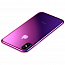 Чехол для iPhone XS Max гелевый Baseus Glow прозрачно-розовый