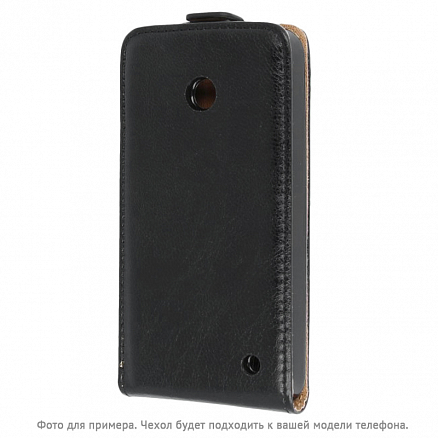 Чехол для Xiaomi Redmi 5 кожаный - блокнот Forever Sligo Plus New черный