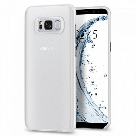 Чехол для Samsung Galaxy S8 G950F пластиковый ультратонкий Spigen SGP Air Skin прозрачный