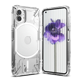Чехол для Nothing Phone 1 гибридный Ringke Fusion X прозрачный