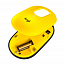 Мышь беспроводная оптическая Logitech POP черно-желтая