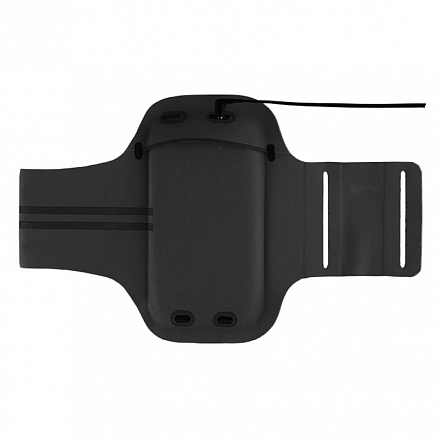 Чехол универсальный для телефона до 4.7 дюйма спортивный наручный GreenGo Super Fit черный