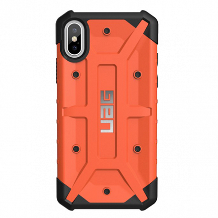 Чехол для iPhone X, XS гибридный для экстремальной защиты Urban Armor Gear UAG Pathfinder оранжевый