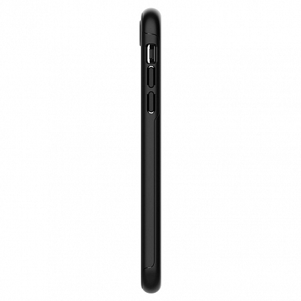 Чехол для iPhone XR пластиковый c защитой экрана Spigen SGP Thin Fit 360 QNMP черный