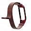 Сменный браслет для Xiaomi Mi Band 4 миланское плетение Nova Magnetic красный