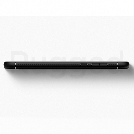 Чехол для Sony Xperia 5 гелевый Spigen SGP Rugged Armor черный