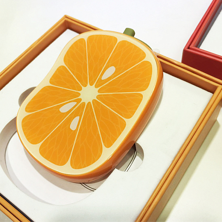 Внешний аккумулятор Limonada 8000мАч (ток 2.1А) апельсин