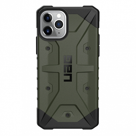 Чехол для iPhone 11 Pro гибридный для экстремальной защиты Urban Armor Gear UAG Pathfinder темно-зеленый