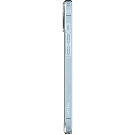 Чехол для iPhone 14 гибридный Spigen Ultra Hybrid MagSafe Carbon Fiber прозрачный