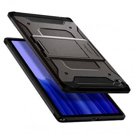 Чехол для Samsung Galaxy Tab A7 10.4 T500, Т505 гибридный для экстремальной защиты Spigen Tough Armor Pro черный