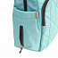 Рюкзак (сумка) Ankommling LD27 для мамы с отделением для бутылочек светло-бирюзовый