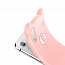 Чехол для iPhone X, XS силиконовый Baseus Bear розовый 