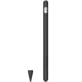 Чехол для Apple Pencil 1 силиконовый Tech-Protect Smooth черный