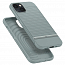 Чехол для iPhone 13 гибридный Spigen Caseology Parallax серо-зеленый