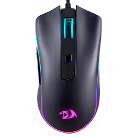 Мышь проводная USB оптическая Redragon Cypher с подсветкой 6 кнопок 12800 dpi игровая черная Мышь проводная USB оптическая Redragon Cypher с подсветкой 6 кнопок 12800 dpi игровая черная