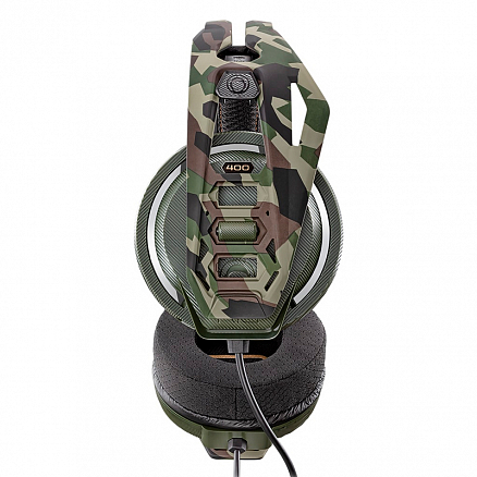 Наушники Plantronics Rig 400 полноразмерные с микрофоном игровые зеленый камуфляж